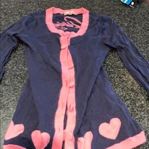 Juicy couture heart sweater